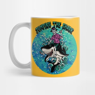 Jumping The Shark Graphic Mug